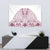 Queensland Maori Rugby Nga Hau e Wha Tapestry White Motif