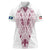 Queensland Maori Rugby Nga Hau e Wha Women Polo Shirt White Motif
