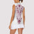Queensland Maori Rugby Nga Hau e Wha Women Sleeveless Polo Shirt White Motif