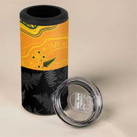 Custom British Lions-AUNZ 4 in 1 Can Cooler Tumbler Australia-New Zealand Indigenous Motif LT9 - Polynesian Pride
