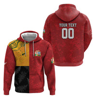 Custom British Lions-AUNZ Hoodie Australia-New Zealand Indigenous Motif LT9 - Polynesian Pride