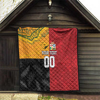 Custom British Lions-AUNZ Quilt Australia-New Zealand Indigenous Motif