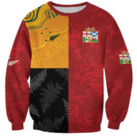 Custom British Lions-AUNZ Sweatshirt Australia-New Zealand Indigenous Motif