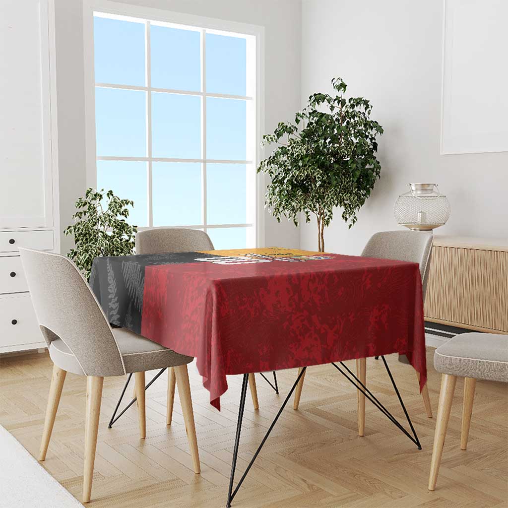 Custom British Lions-AUNZ Tablecloth Australia-New Zealand Indigenous Motif