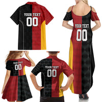 Custom British Lions New Zealand Family Matching Summer Maxi Dress and Hawaiian Shirt Sporty Style LT9 - Polynesian Pride