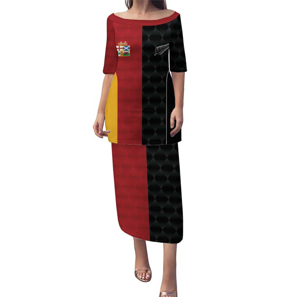 Custom British Lions New Zealand Puletasi Sporty Style