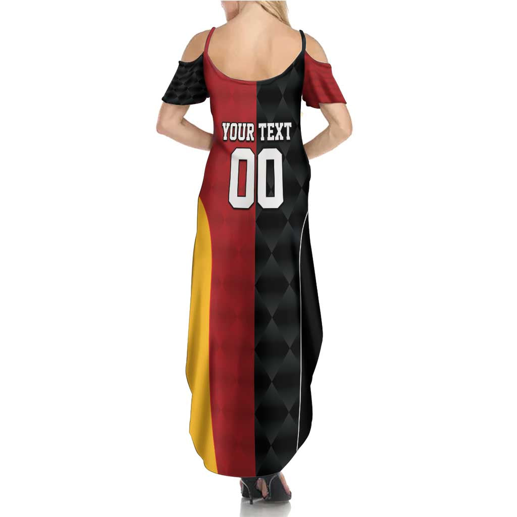 Custom British Lions New Zealand Summer Maxi Dress Sporty Style