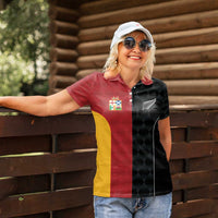 Custom British Lions New Zealand Women Polo Shirt Sporty Style LT9 - Polynesian Pride