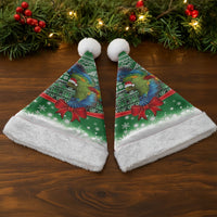New Zealand Kea Bird Christmas Santa Hat Maori Inspired Knitted Patterns LT9 - Polynesian Pride