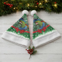New Zealand Kea Bird Christmas Santa Hat Maori Inspired Knitted Patterns LT9 - Polynesian Pride