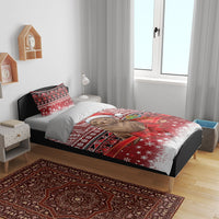 New Zealand Kekeno Seal Christmas Bedding Set Maori Inspired Knitted Patterns LT9 - Polynesian Pride