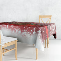 New Zealand Kekeno Seal Christmas Tablecloth Maori Inspired Knitted Patterns LT9 - Polynesian Pride