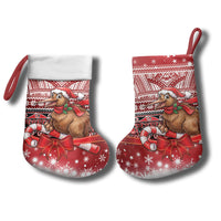 New Zealand Kiwi Bird Christmas Stocking Maori Inspired Knitted Patterns LT9 - Polynesian Pride