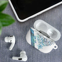 Kahui Whetu Paua shell Kowhaiwhai Taniko Personalised AirPods Case Manta Ray Shark-Turtle Maori Tribal Style LT9 - Polynesian Pride