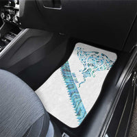 Kahui Whetu Paua shell Kowhaiwhai Taniko Personalised Car Mats Manta Ray Shark-Turtle Maori Tribal Style LT9 - Polynesian Pride