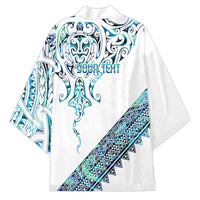 Kahui Whetu Paua shell Kowhaiwhai Taniko Personalised Kimono Manta Ray Shark-Turtle Maori Tribal Style