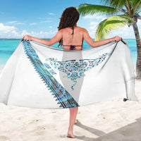 Kahui Whetu Paua shell Kowhaiwhai Taniko Personalised Sarong Manta Ray Shark-Turtle Maori Tribal Style LT9 - Polynesian Pride
