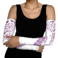 Mawhero Paua shell Kowhaiwhai Taniko Personalised Arm Sleeves Manta Ray Shark-Turtle Maori Tribal Style LT9 - Polynesian Pride