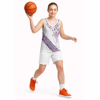 Mawhero Paua shell Kowhaiwhai Taniko Personalised Basketball Jersey Manta Ray Shark-Turtle Maori Tribal Style LT9 - Polynesian Pride