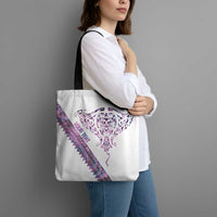 Mawhero Paua shell Kowhaiwhai Taniko Personalised Tote Bag Manta Ray Shark-Turtle Maori Tribal Style LT9 - Polynesian Pride