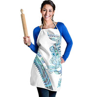 Kahui Whetu Paua shell Kowhaiwhai Taniko Personalised Apron Taniwha Maori Tribal Style