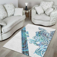 Kahui Whetu Paua shell Kowhaiwhai Taniko Personalised Area Rug Taniwha Maori Tribal Style LT9 - Polynesian Pride