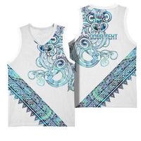 Kahui Whetu Paua shell Kowhaiwhai Taniko Personalised Basketball Jersey Taniwha Maori Tribal Style LT9 - Polynesian Pride