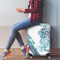 Kahui Whetu Paua shell Kowhaiwhai Taniko Personalised Luggage Cover Taniwha Maori Tribal Style LT9 - Polynesian Pride