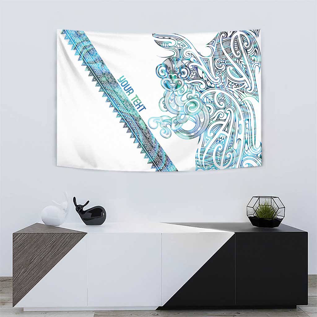 Kahui Whetu Paua shell Kowhaiwhai Taniko Personalised Tapestry Taniwha Maori Tribal Style