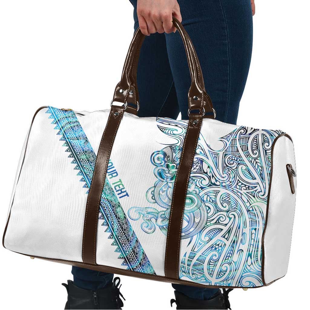 Kahui Whetu Paua shell Kowhaiwhai Taniko Personalised Travel Bag Taniwha Maori Tribal Style LT9 - Polynesian Pride