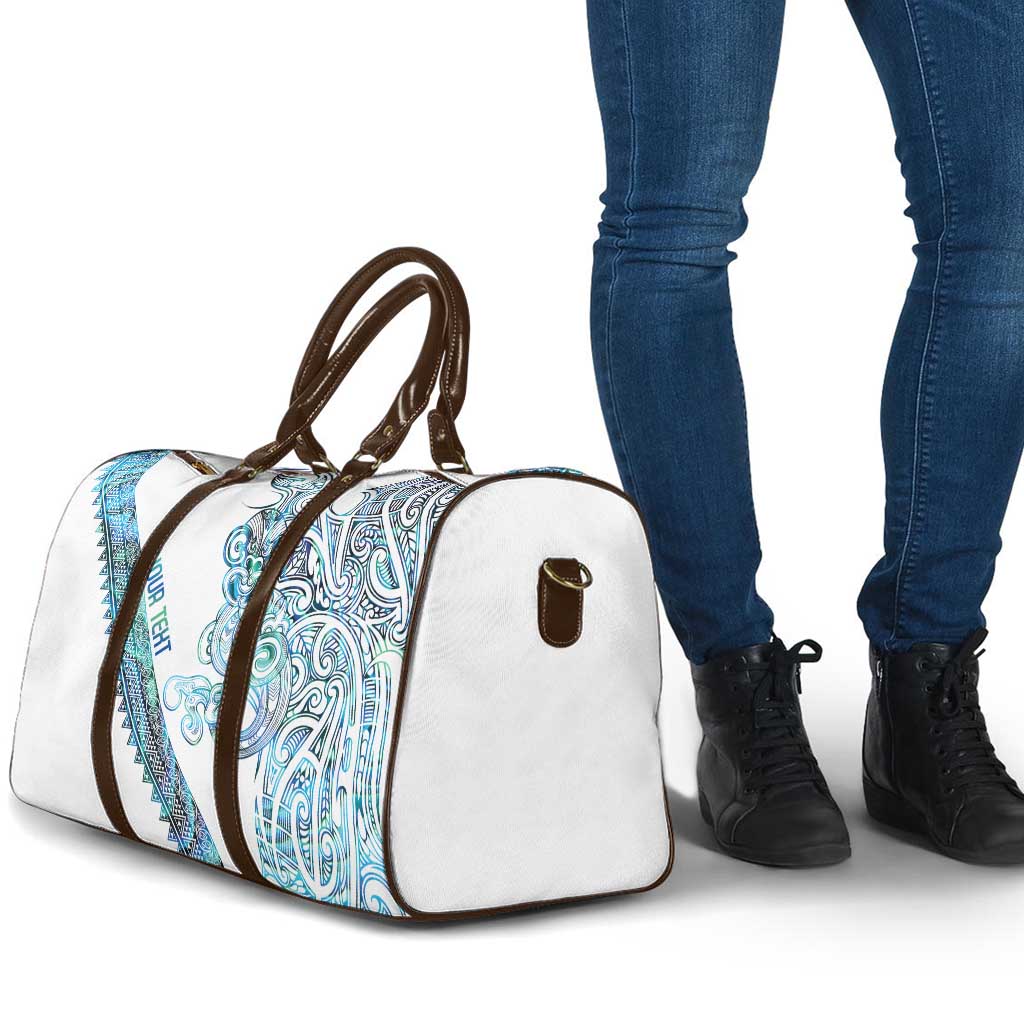 Kahui Whetu Paua shell Kowhaiwhai Taniko Personalised Travel Bag Taniwha Maori Tribal Style LT9 - Polynesian Pride