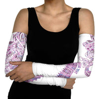 Mawhero Paua shell Kowhaiwhai Taniko Personalised Arm Sleeves Taniwha Maori Tribal Style LT9 - Polynesian Pride