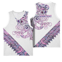 Mawhero Paua shell Kowhaiwhai Taniko Personalised Basketball Jersey Taniwha Maori Tribal Style LT9 - Polynesian Pride