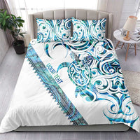 Kahui Whetu Paua shell Kowhaiwhai Taniko Personalised Bedding Set Turtle Tattoo Maori Tribal Style LT9 - Polynesian Pride