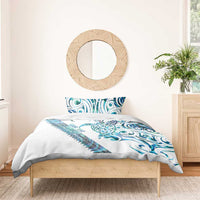 Kahui Whetu Paua shell Kowhaiwhai Taniko Personalised Bedding Set Turtle Tattoo Maori Tribal Style LT9 - Polynesian Pride