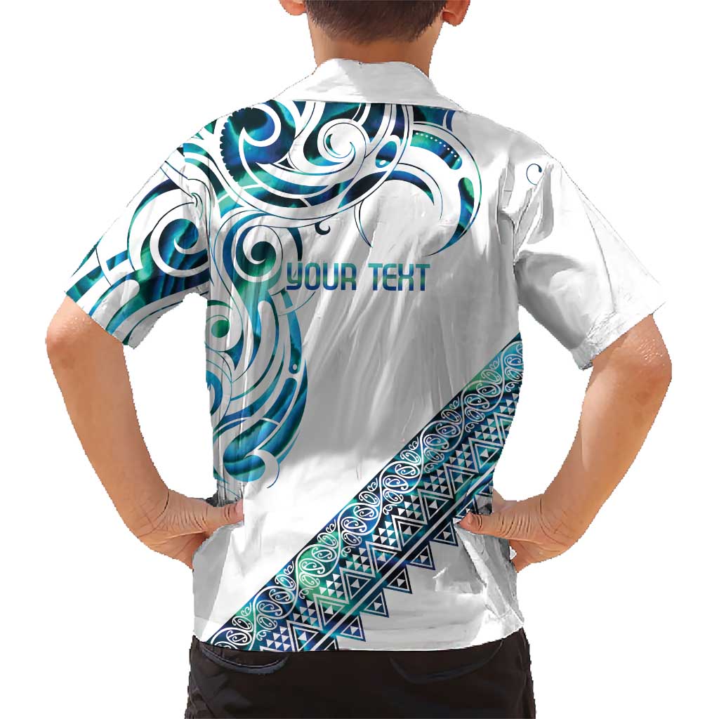 Kahui Whetu Paua shell Kowhaiwhai Taniko Personalised Hawaiian Shirt Turtle Tattoo Maori Tribal Style LT9 - Polynesian Pride