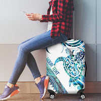Kahui Whetu Paua shell Kowhaiwhai Taniko Personalised Luggage Cover Turtle Tattoo Maori Tribal Style LT9 - Polynesian Pride