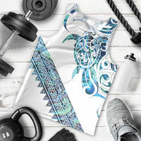Kahui Whetu Paua shell Kowhaiwhai Taniko Personalised Men Tank Top Turtle Tattoo Maori Tribal Style LT9 - Polynesian Pride