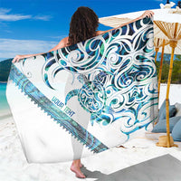 Kahui Whetu Paua shell Kowhaiwhai Taniko Personalised Sarong Turtle Tattoo Maori Tribal Style