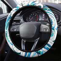 Kahui Whetu Paua shell Kowhaiwhai Taniko Steering Wheel Cover Turtle Tattoo Maori Tribal Style LT9 - Polynesian Pride