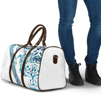 Kahui Whetu Paua shell Kowhaiwhai Taniko Personalised Travel Bag Turtle Tattoo Maori Tribal Style LT9 - Polynesian Pride