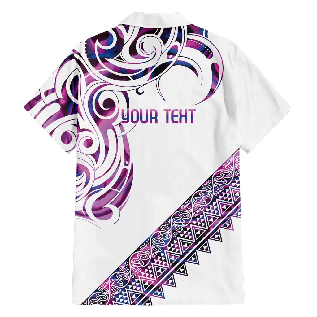 Mawhero Paua shell Kowhaiwhai Taniko Personalised Family Matching Long Sleeve Bodycon Dress and Hawaiian Shirt Turtle Tattoo Maori Tribal Style LT9 - Polynesian Pride