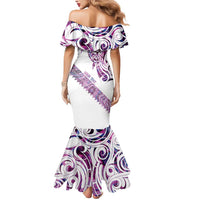 Mawhero Paua shell Kowhaiwhai Taniko Personalised Mermaid Dress Turtle Tattoo Maori Tribal Style LT9 - Polynesian Pride