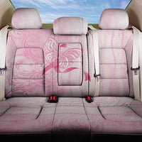 Breast Cancer Awareness Back Car Seat Cover Maile Pikake Lokelani Crown Flower Lei Inspired LT9 One Size Pink - Polynesian Pride
