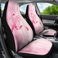 Breast Cancer Awareness Car Seat Cover Maile Pikake Lokelani Crown Flower Lei Inspired LT9 - Polynesian Pride