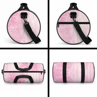 Breast Cancer Support Duffle Bag Maile Pikake Lokelani Crown Flower Lei Inspired LT9 - Polynesian Pride