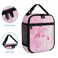 Breast Cancer Support Lunch Bag Maile Pikake Lokelani Crown Flower Lei Inspired LT9 - Polynesian Pride