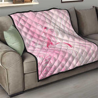 Breast Cancer Awareness Quilt Maile Pikake Lokelani Crown Flower Lei Inspired