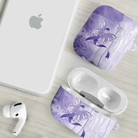 Epilepsy Awareness AirPods Case Maile Pikake Lokelani Crown Flower Lei Inspired
