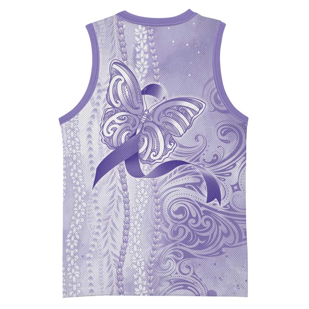 Epilepsy Awareness Basketball Jersey Maile Pikake Lokelani Crown Flower Lei Inspired